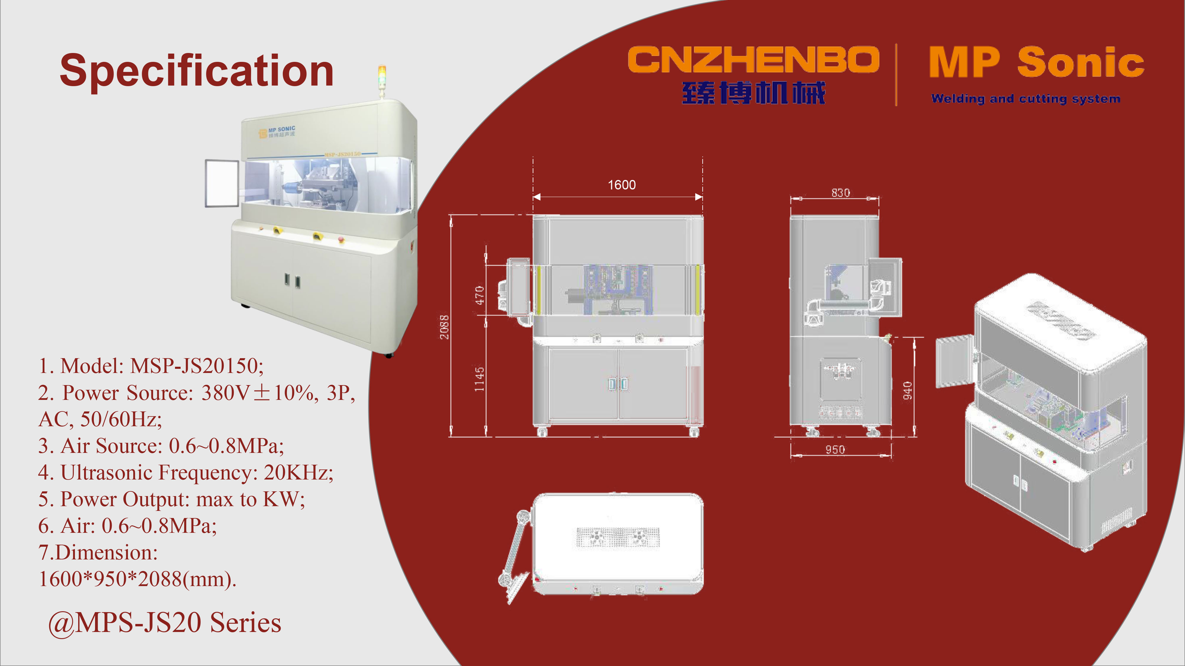 Ultrasonic Metal Welder